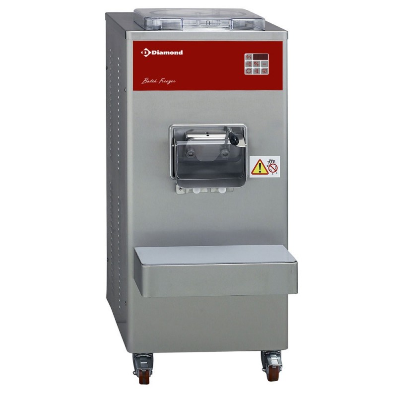 Turbine à glace verticale automatique, 80 litres/h, condenseur à eau