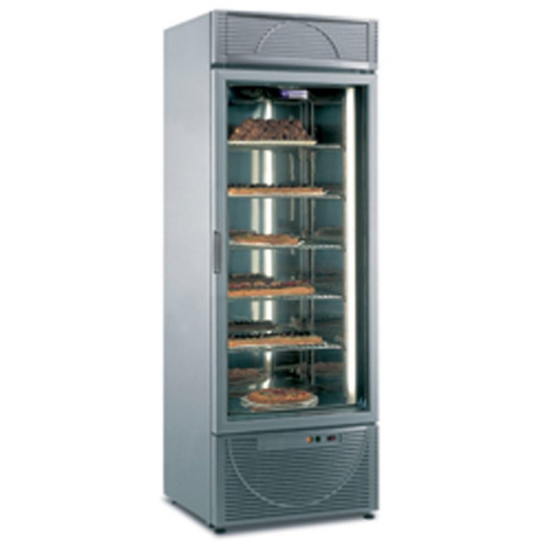 Vitrine réfrigérée, 400 litres, inox