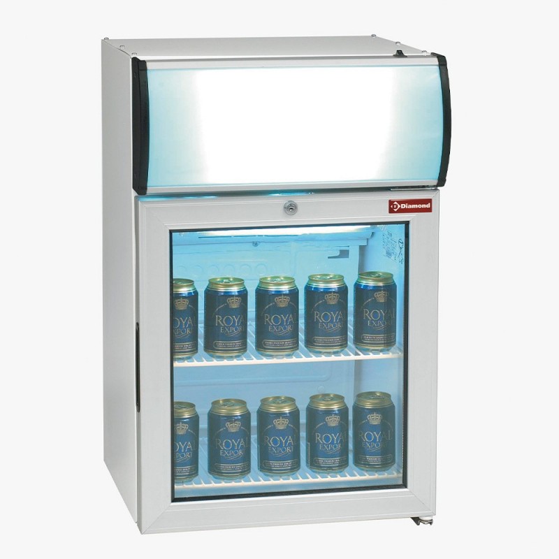 Vitrine de table T° positive, 60 litres