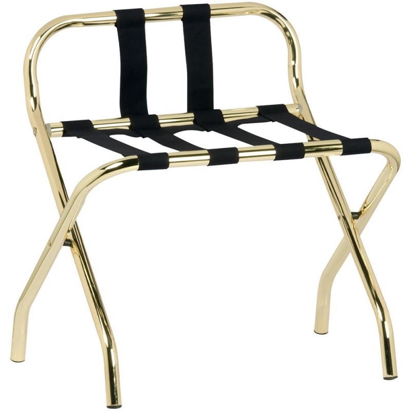 Tréteau pliant pour valise, doré