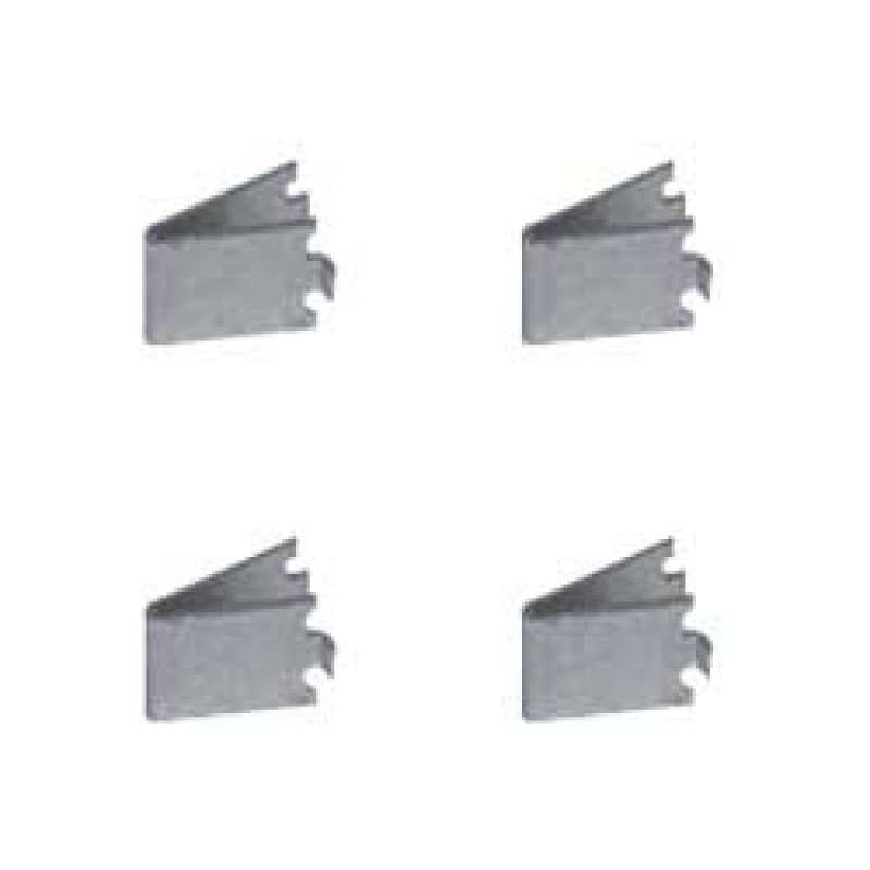 Kit de 4 clips pour grille complémentaire TAB...& TABS...