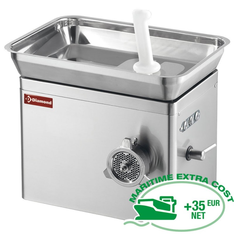 Hachoir en inox N° 22 de table, système Unger (partiel), 300 kg/h