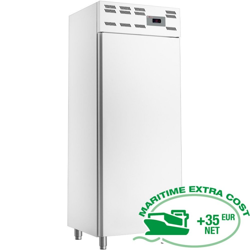 Armoire frigorifique 20x EN 600x400, ventilé (500 Lit.) - Skinplate blanc
