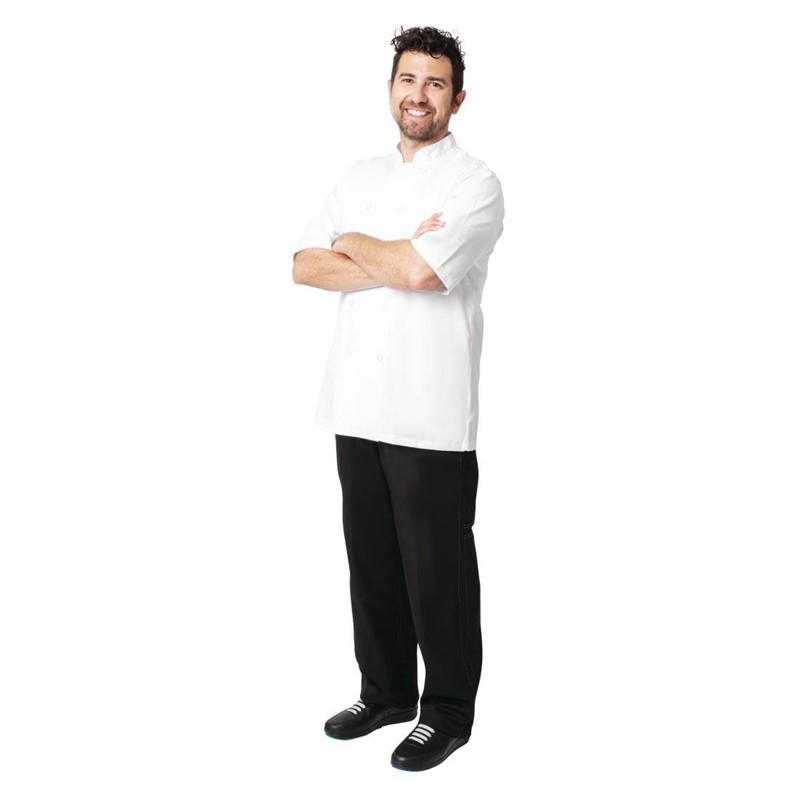 Veste de cuisine mixte blanche Chef Works Volnay XL