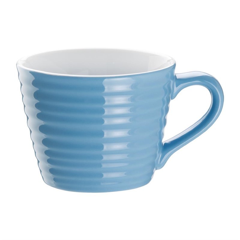 6 Tasses à café Aroma Olympia bleus 23 cl (x6)